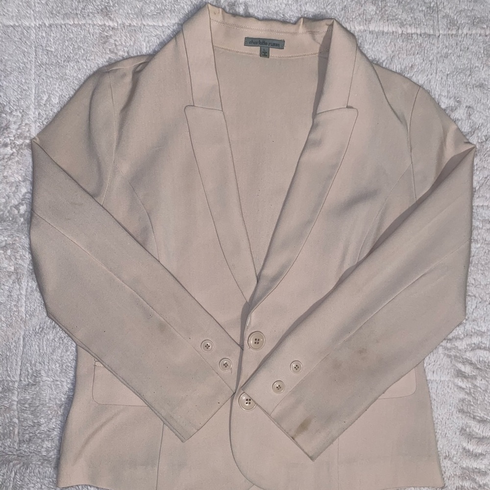 Beige blazer